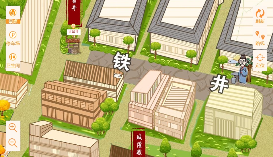 库伦智慧景区：手绘地图与语音导览的完美融合